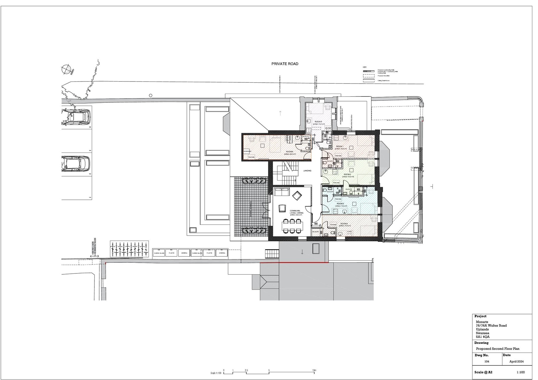 Second floor plan